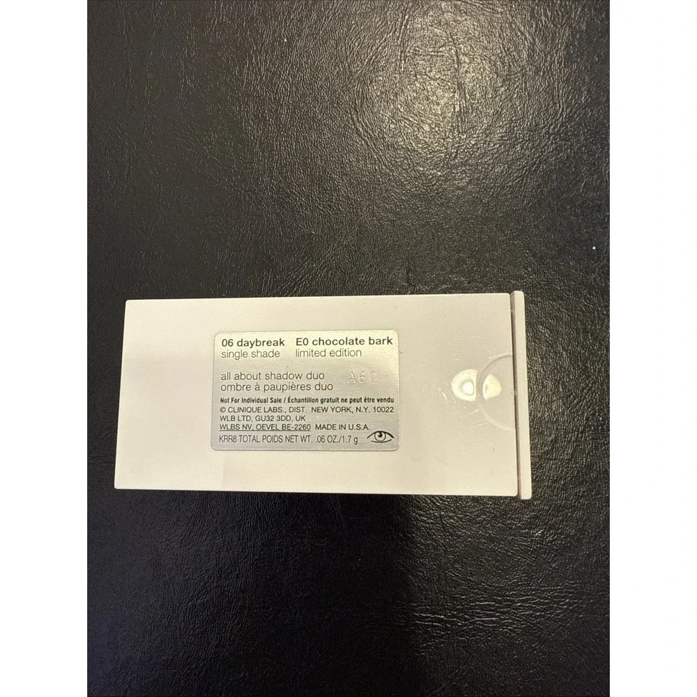 CLINIQUE All About Shadow Duo 06 Daybreak & E0 Chocolate Bark‎ Lim. Edition 06oz